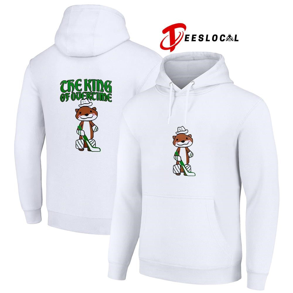 Dallas Stars Thomas Harley otter the king of overtime hockey mascot shirt