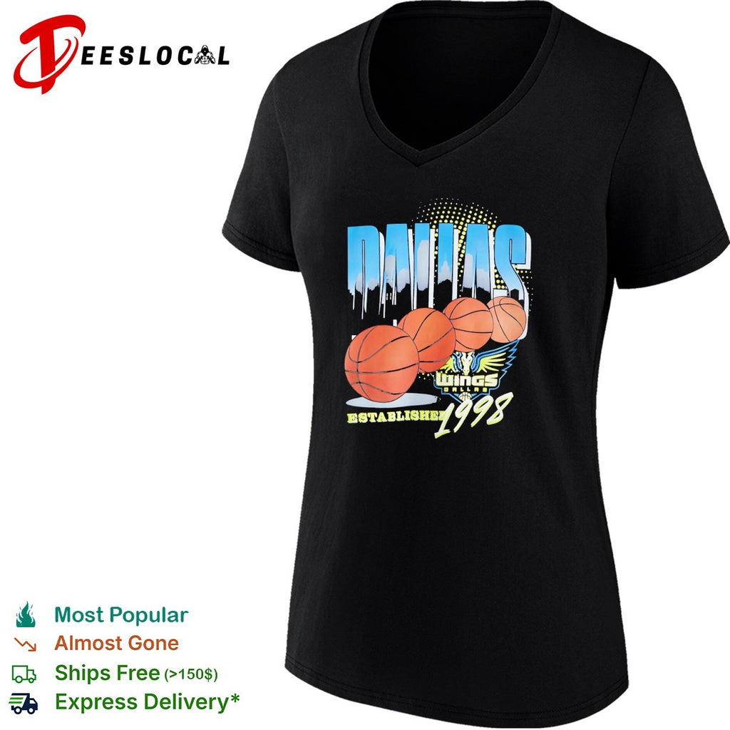 Dallas Wings Established 1998 basketball team shirt