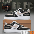 Dan + Shay ‘The Young Tour’ 2026 Custom Air Force 1 Shoes