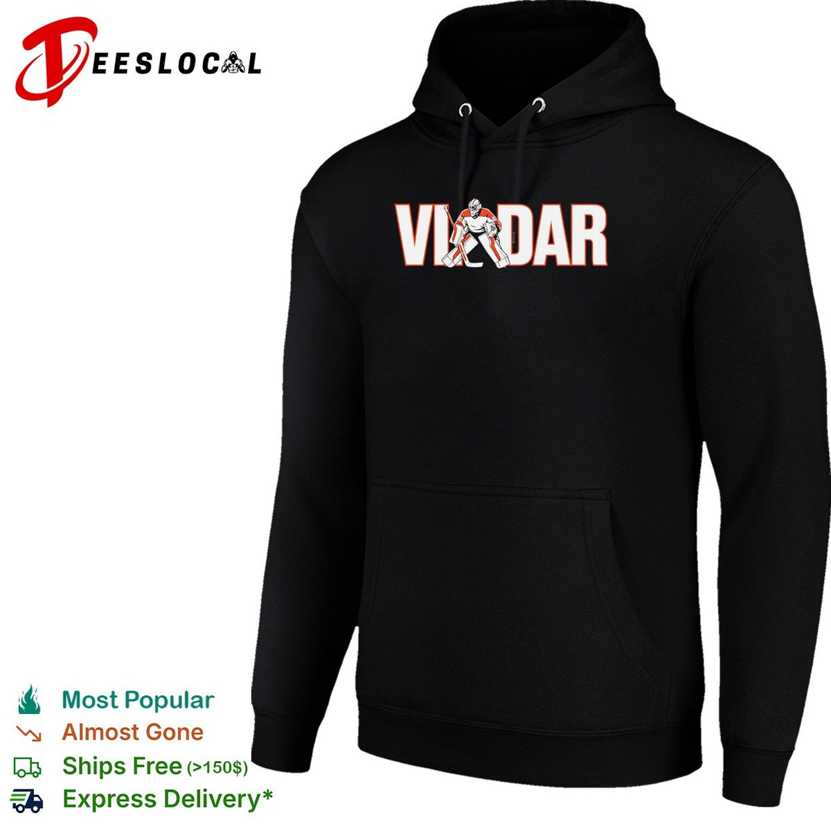 Dan Vladar Philadelphia Flyers goalie typography shirt