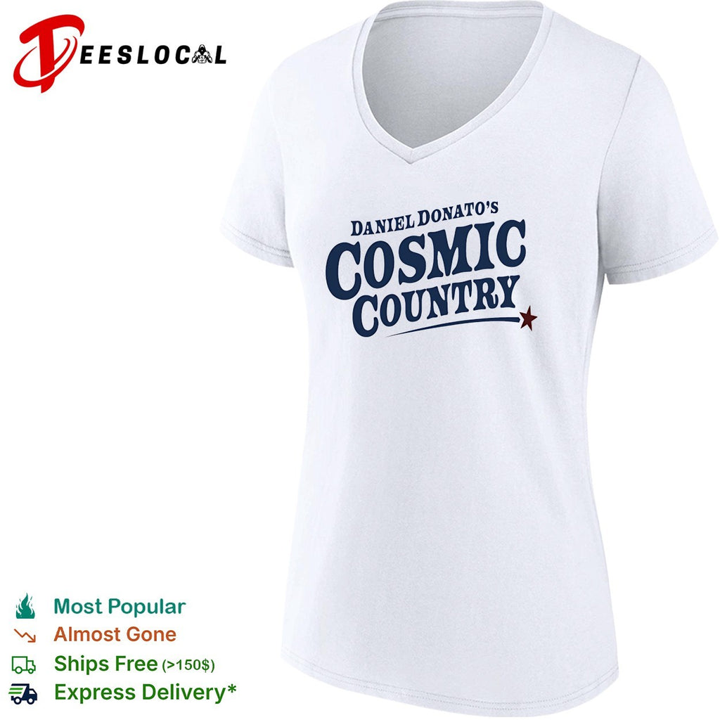 Daniel Donato’s Cosmic Country logo typography shirt