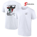 Daniel Suárez Spire Motorsports signature skull shirt