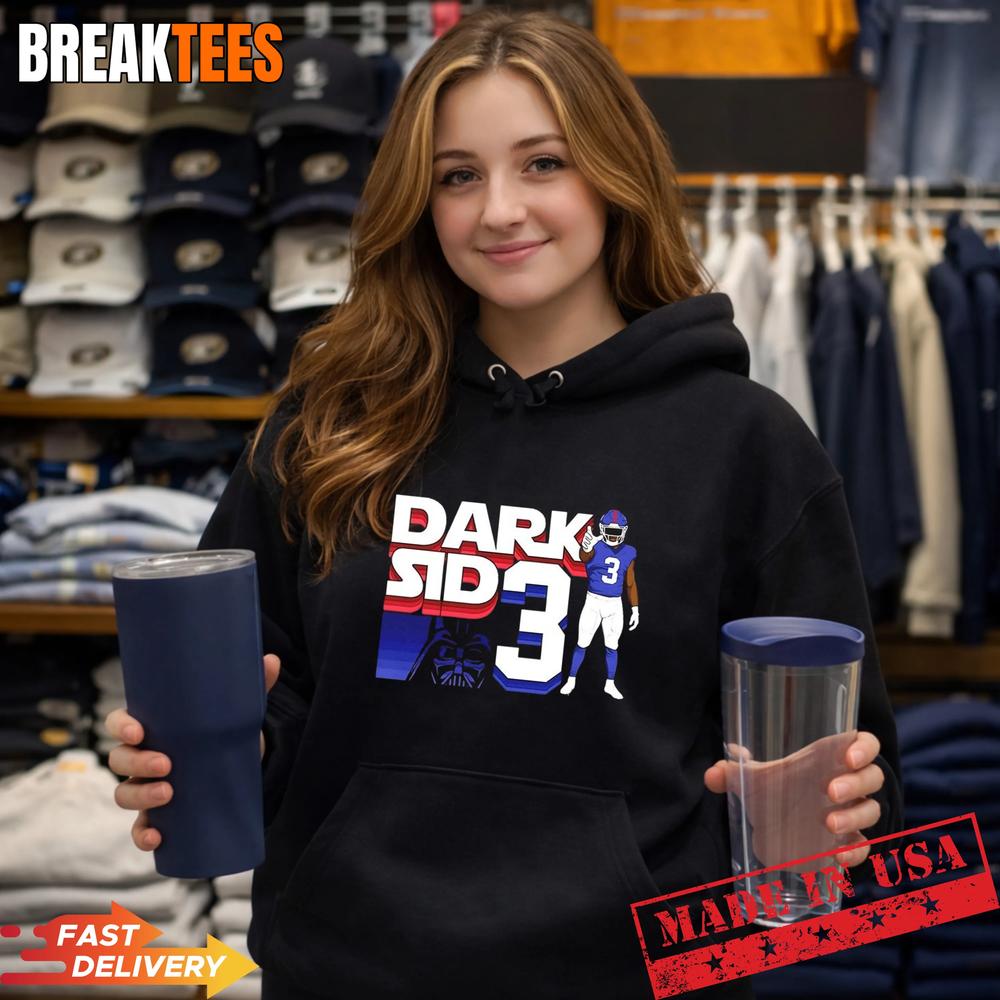 Dark Sid3 New York Giants Football T-Shirt