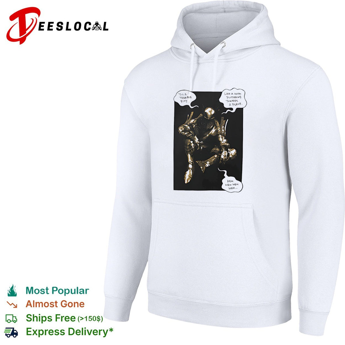 Dark Souls Knight Tis a Terrible Pity Like a Moth Fluttering Towards a Flame shirt
