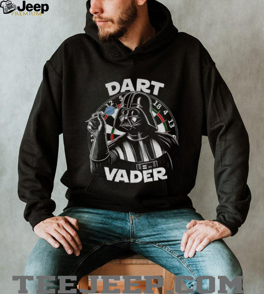 Dart Vader Darth Vader Dartboard Parody Sci Fi Sports T Shirt