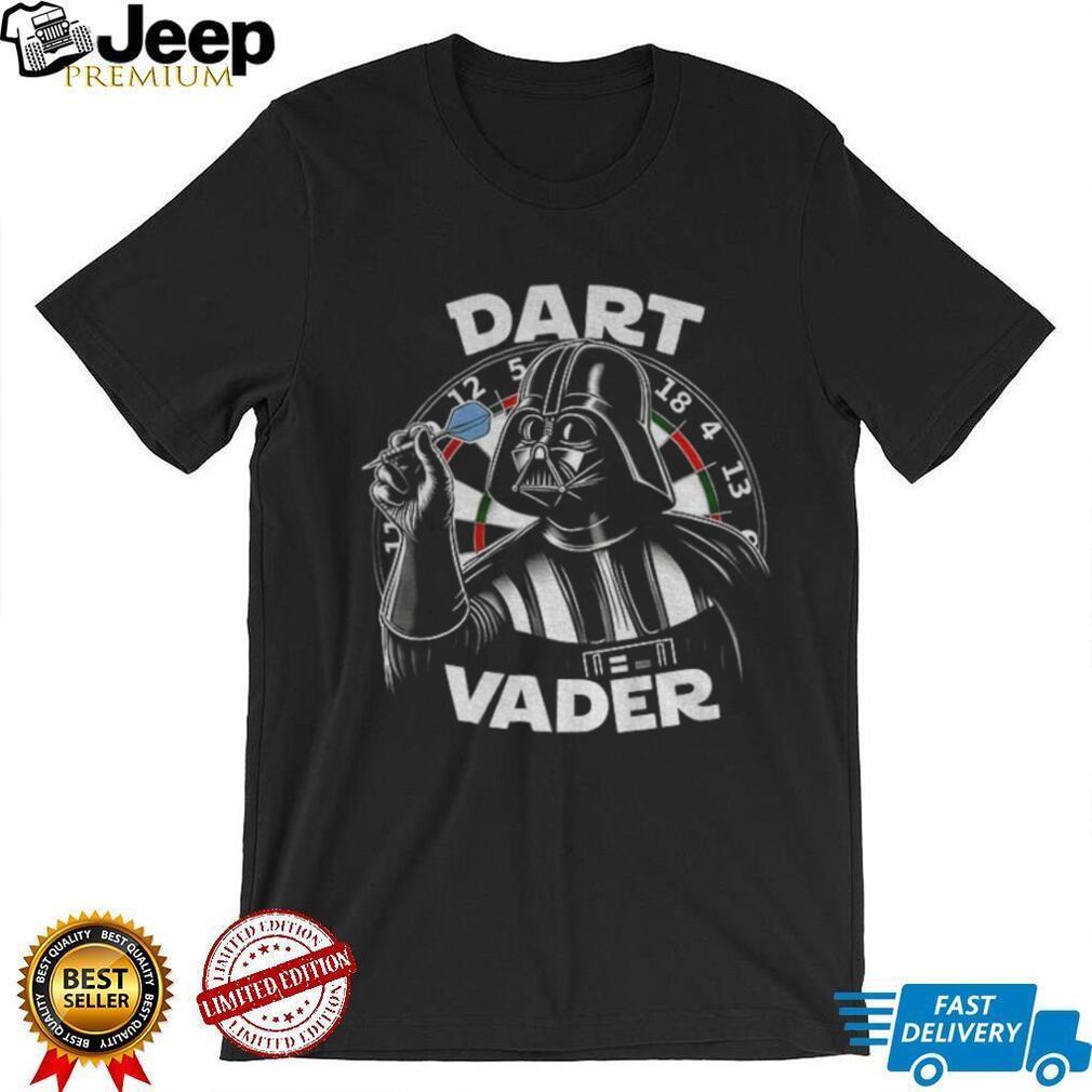 Dart Vader Darth Vader Dartboard Parody Sci Fi Sports T Shirt