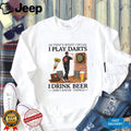 Darts Player Never Underestimate Beer Drinker Shirt
