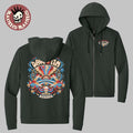 Dave Matthews Band And Tim Reynolds Riviera Maya Mexico 2026 Merch At Moon Palace On January 21 24 2026 Zip Hoodie