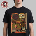 Dave Matthews Band Austin Texas 2026 Venue Poster At The Moody Center On May 11 2026 The Billiard Pool Table Art T-Shirt