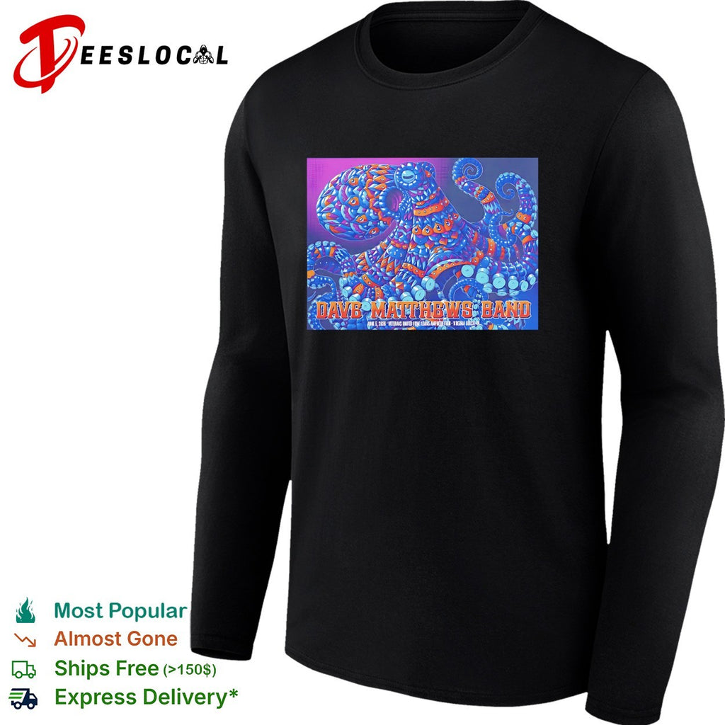 Dave Matthews Band Virginia Beach Virginia 2026 Event At Veterans United Home Loans Amphitheater shirt