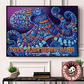 Dave Matthews Band Virginia Beach Virginia 2026 Event Poster At Veterans United Home Loans Amphitheater On June 6 2026 Octopus Art Poster Canvas