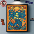 Dave Matthews Band West Palm Beach Florida 2026 Night 1 Event Poster At IThink Financial Amphitheatre On May 29 2026 The Mermaid Art Decor Poster Canvas