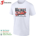 David Malukas Verizon IndyCar Series Team Penske No 12 Chevrolet Racing Car shirt