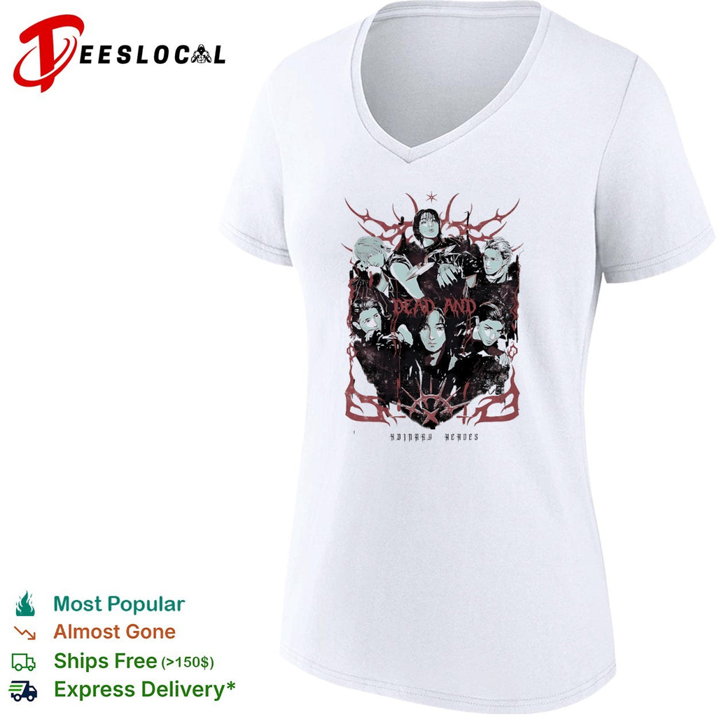Dead and Ordinary Heroes Ateez Kpop Group Members Kpop Music shirt
