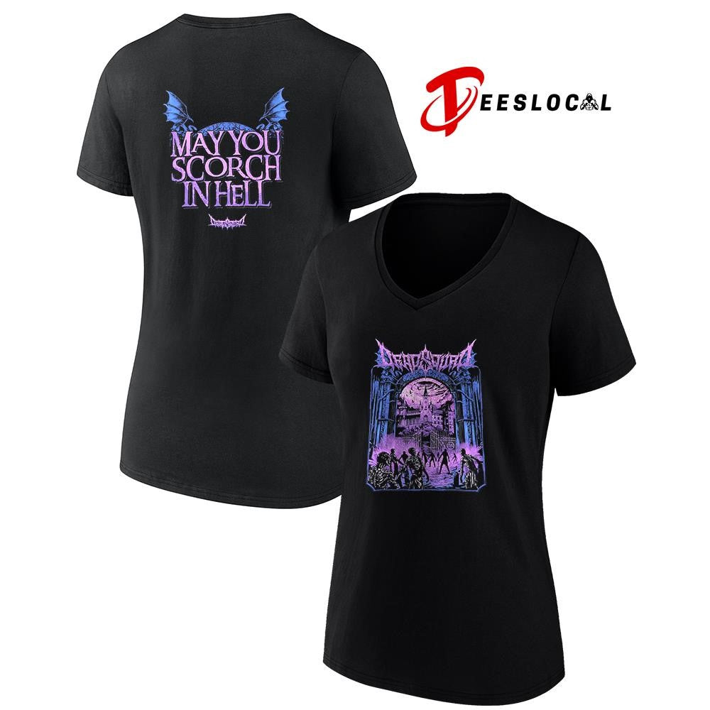 Deadsquad may you scorch in hell castle graphic shirt