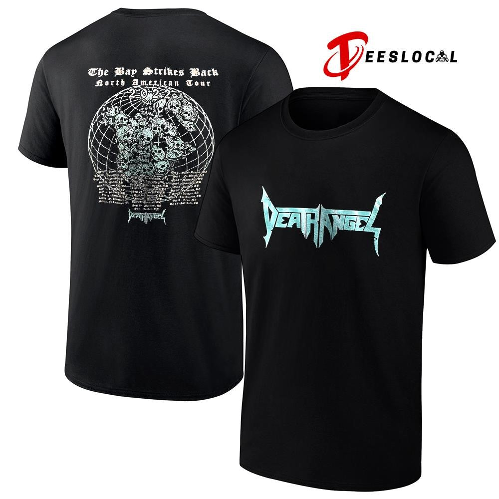 Death Angel The Bay Strikes Back North American tour dates schedule shirt
