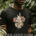 Death Awaits You Gothic Killer Bunny Tattoo Style T Shirt