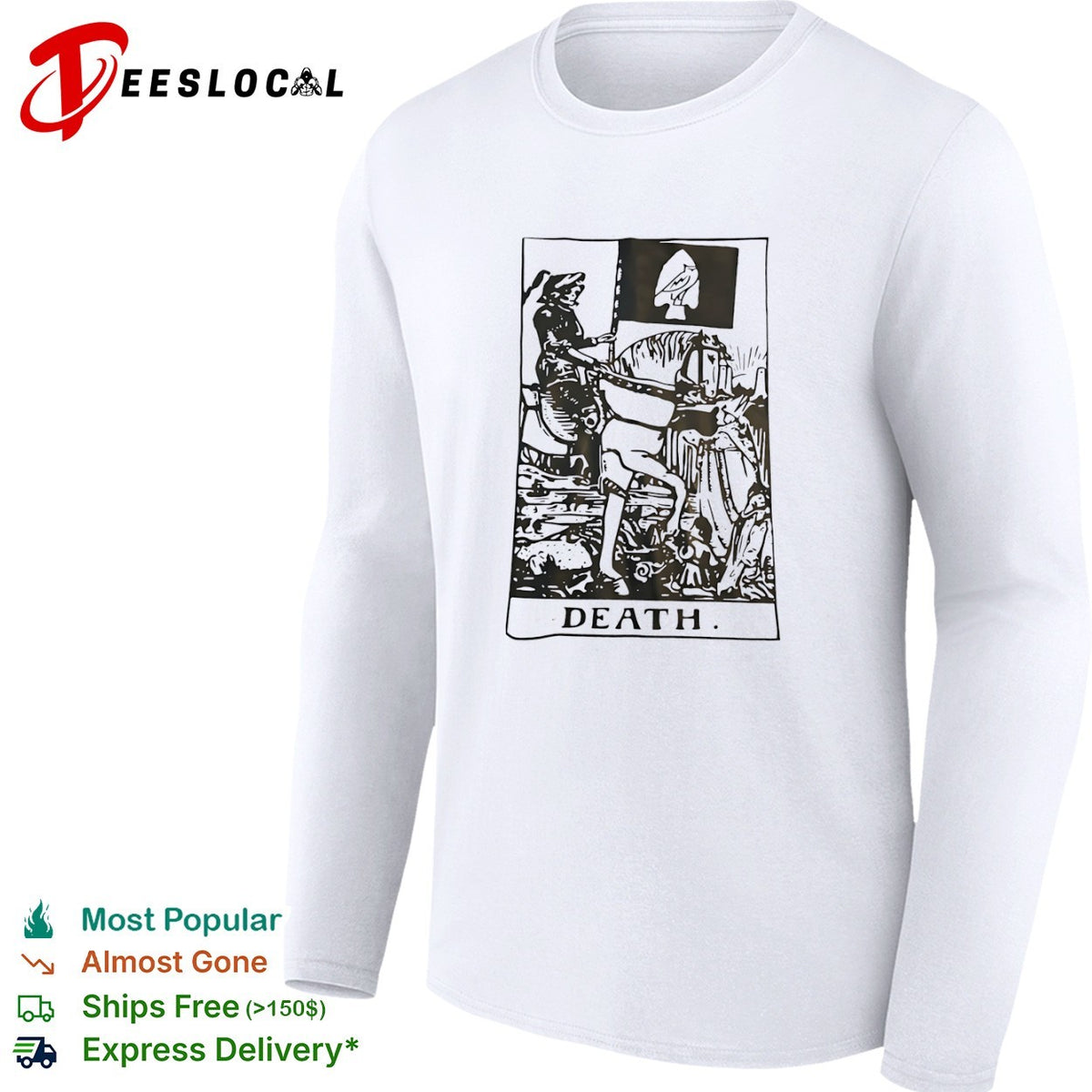 Death Tarot Card shirt