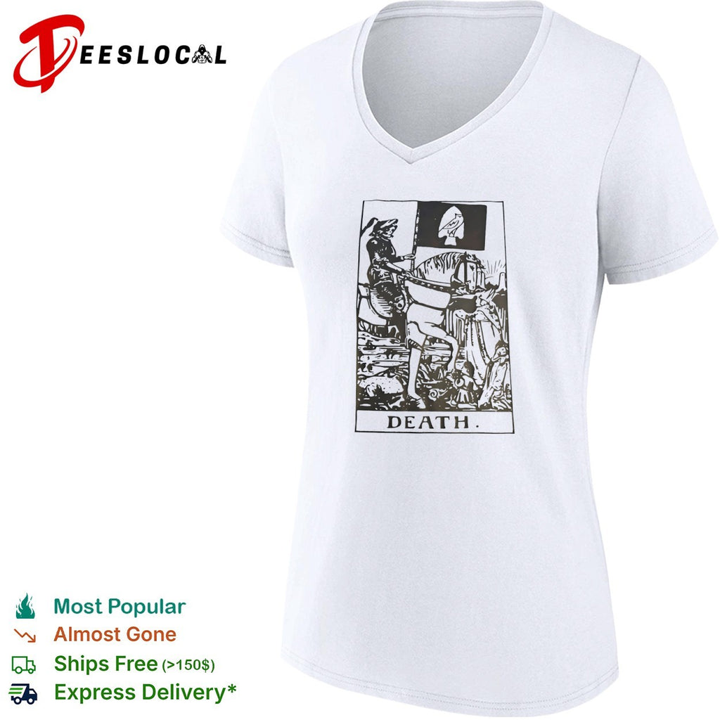 Death Tarot Card Parody shirt