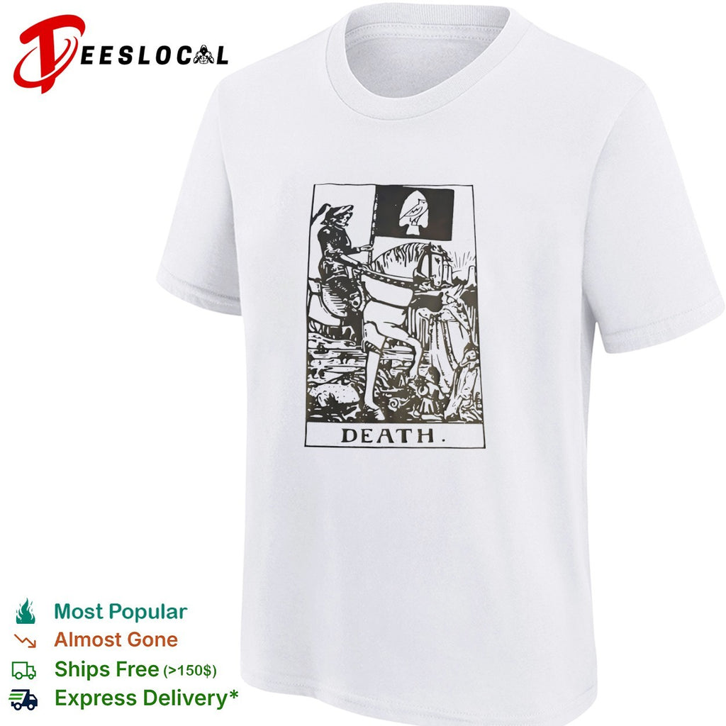 Death Tarot Card Parody shirt