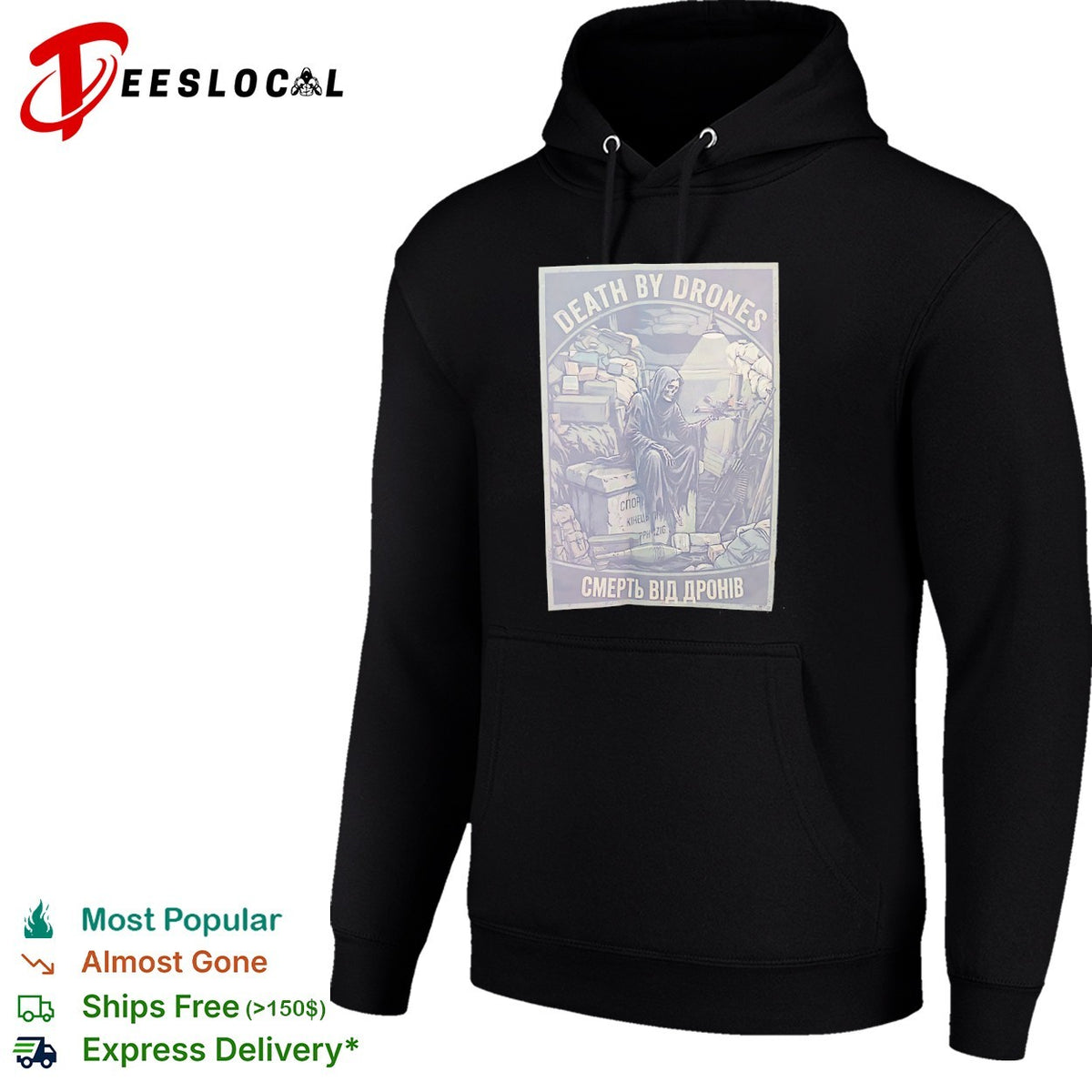 Death by Drones Death shirt