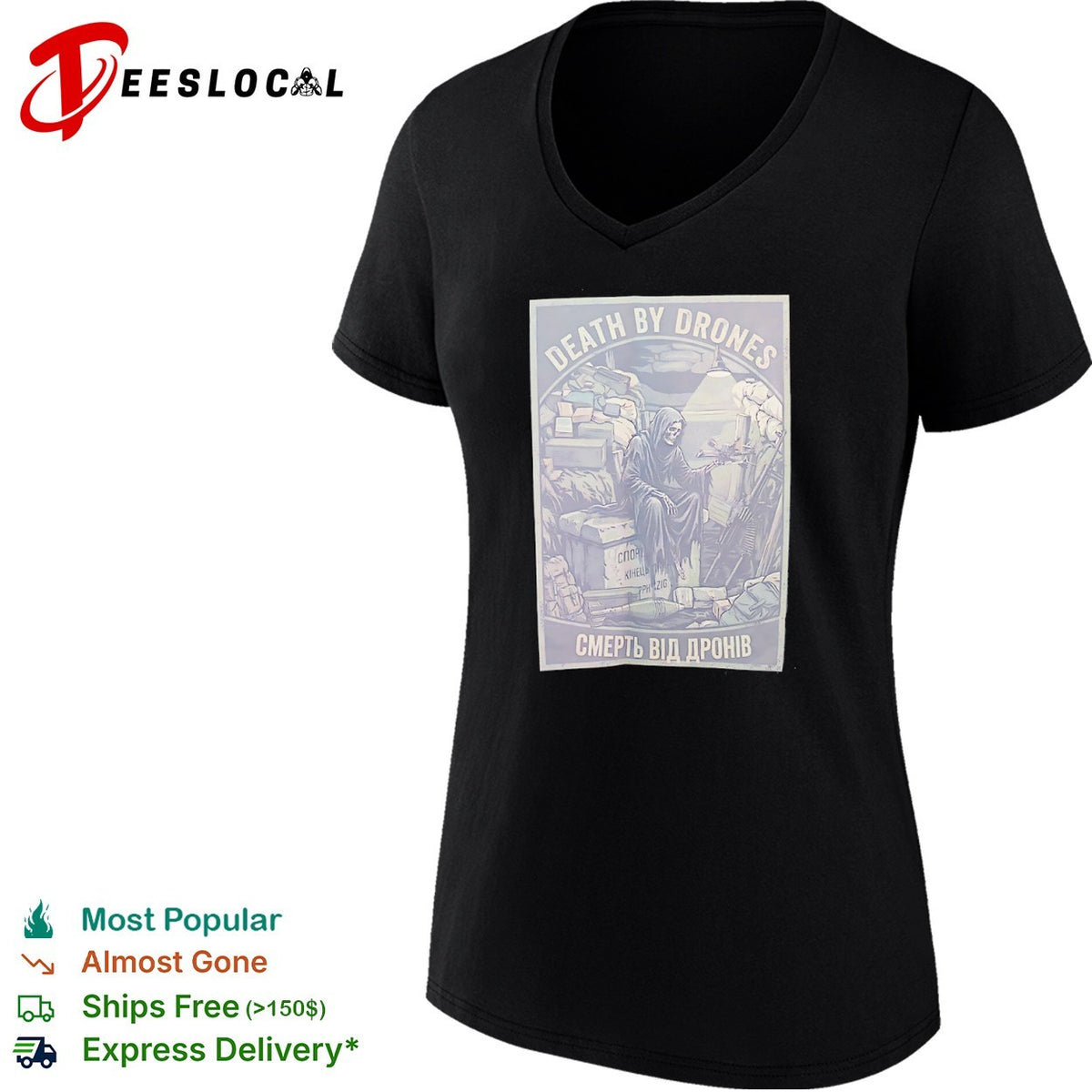Death by Drones Death shirt