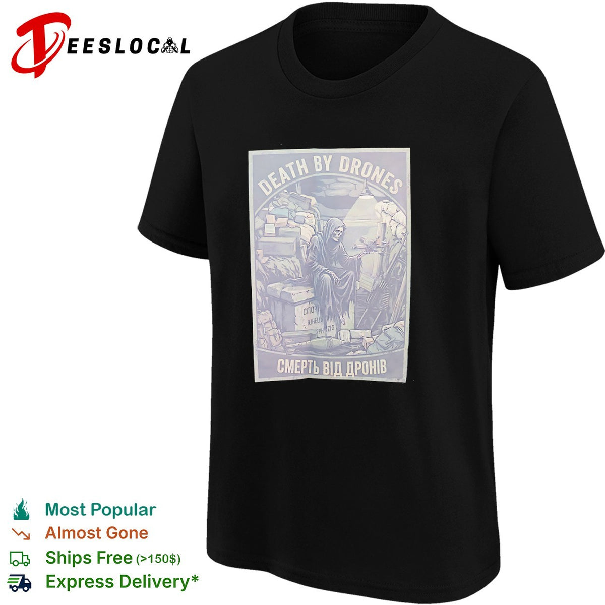 Death by Drones Death shirt