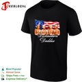 Declaration Daddies four founding fathers shirtless Betsy Ross flag patriotic shirt