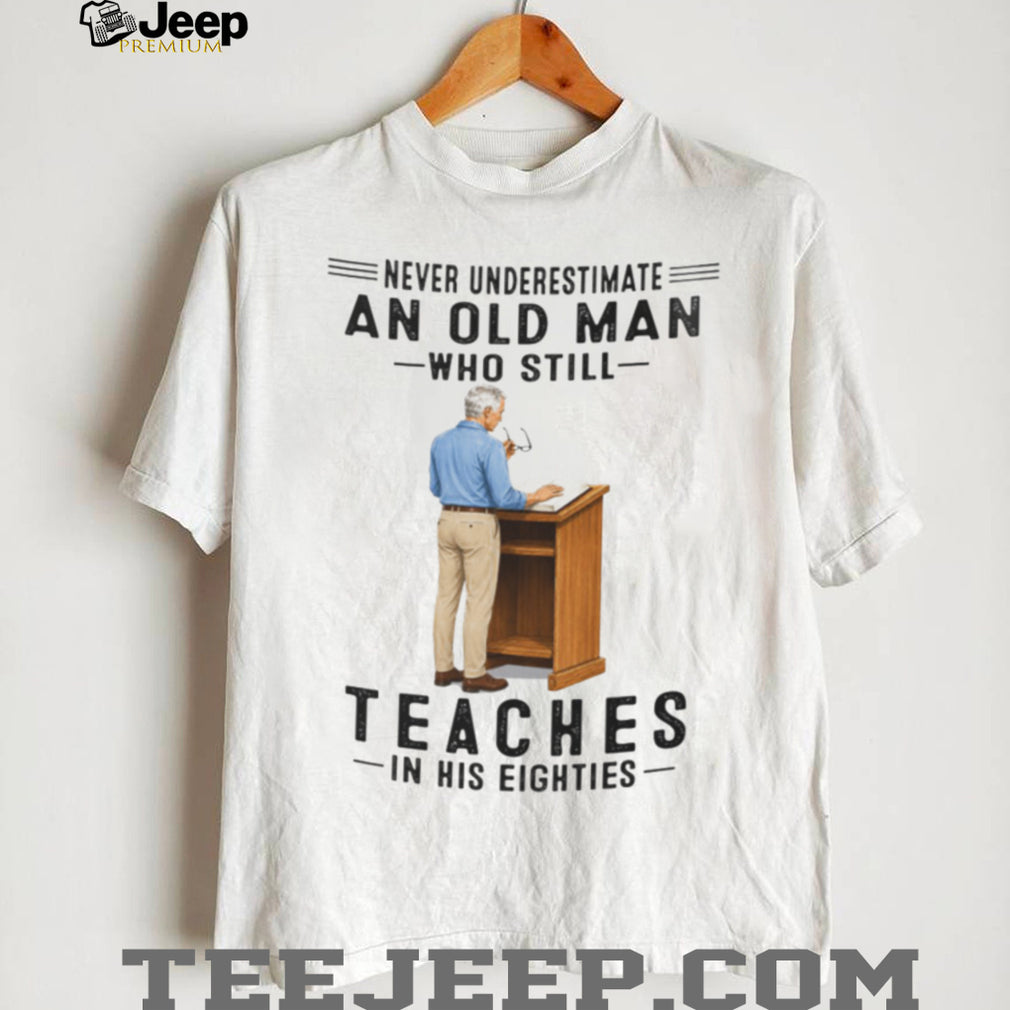 Dedicated Teacher Still Teaching In Eighties Shirt