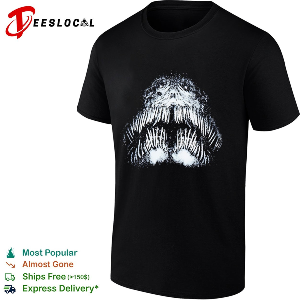 Deep Sea Anglerfish Predator of the Abyss Bioluminescent Hunter Nature shirt