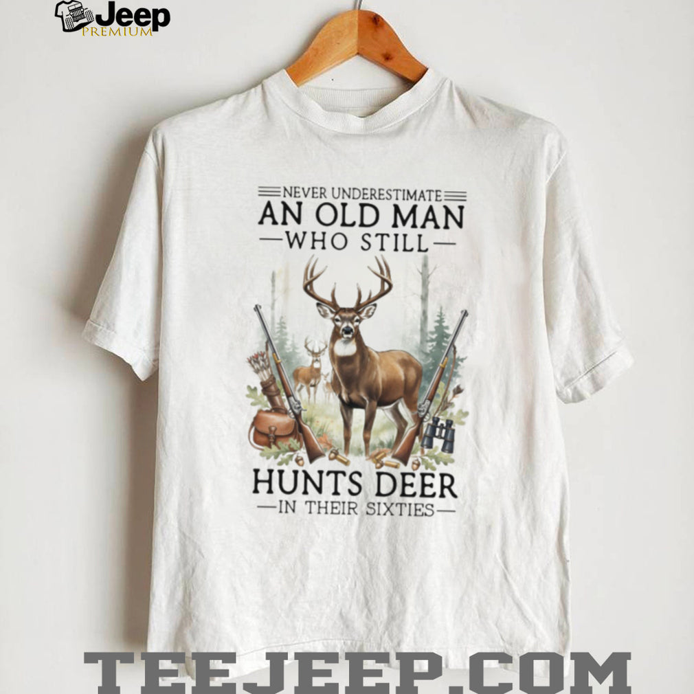 Deer Hunting Old Man Sixties Hunter Shirt