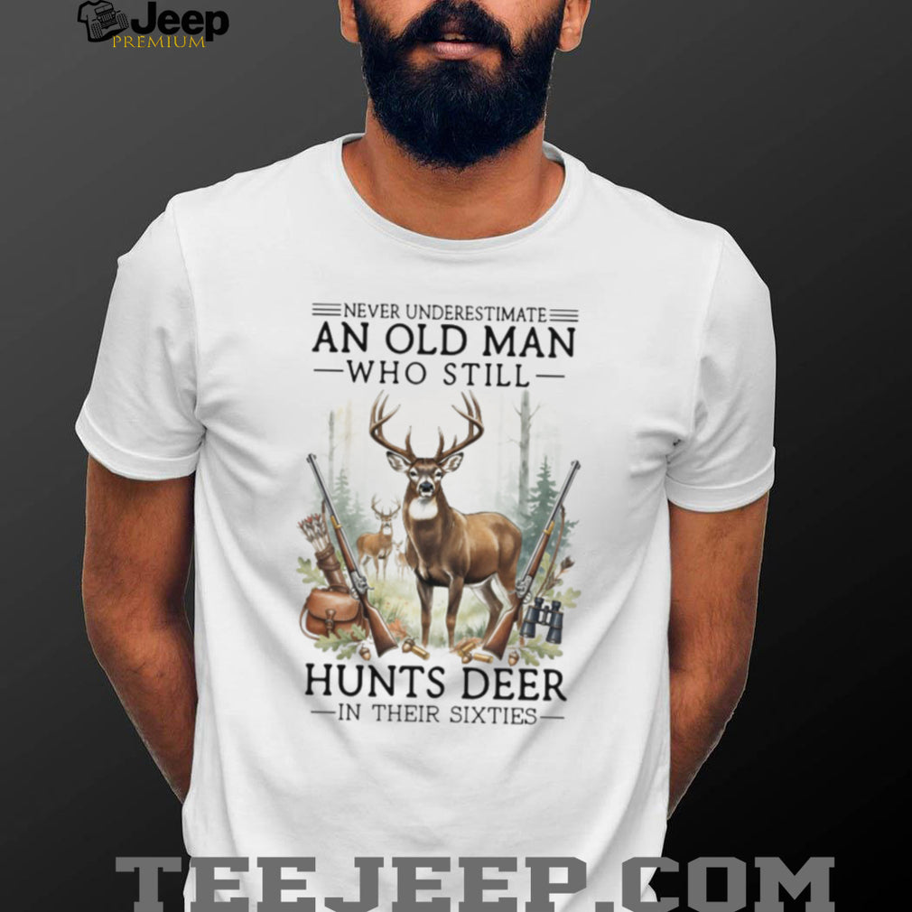 Deer Hunting Old Man Sixties Hunter Shirt