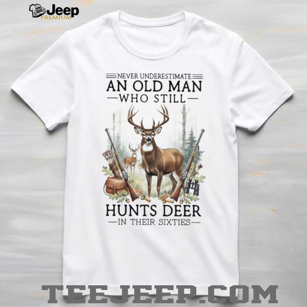 Deer Hunting Old Man Sixties Hunter Shirt