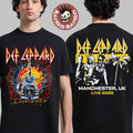 Def Leppard Live 2026 Tour UK And EU Merch Manchester UK Event T-Shirt