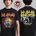 Def Leppard Live 2026 Tour UK And EU Merch Zurich Switzerland Event T-Shirt