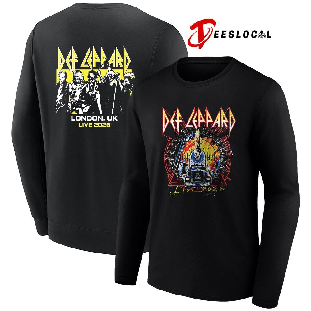 Def Leppard tour UK and EU London UK event shirt