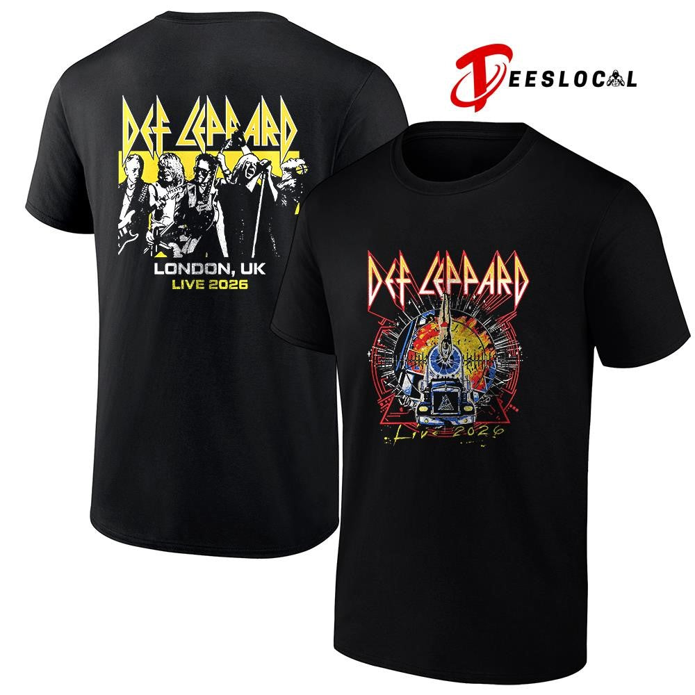 Def Leppard tour UK and EU London UK event shirt