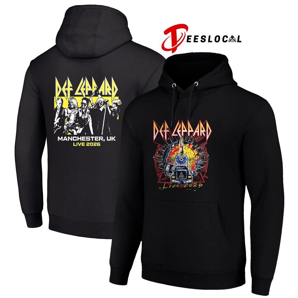 Def Leppard tour UK and EU Manchester UK event shirt