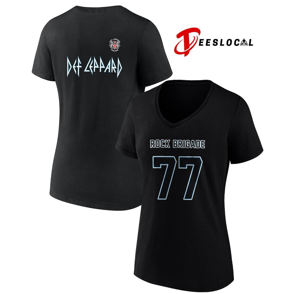 Def Leppard tour UK and EU Rock Brigate 77 shirt