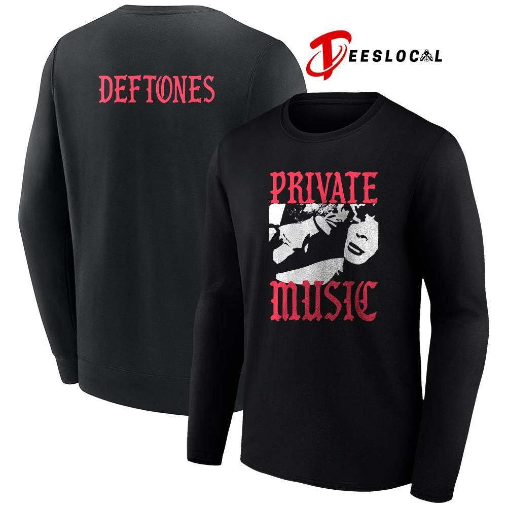 Deftone North America tour private music shirt