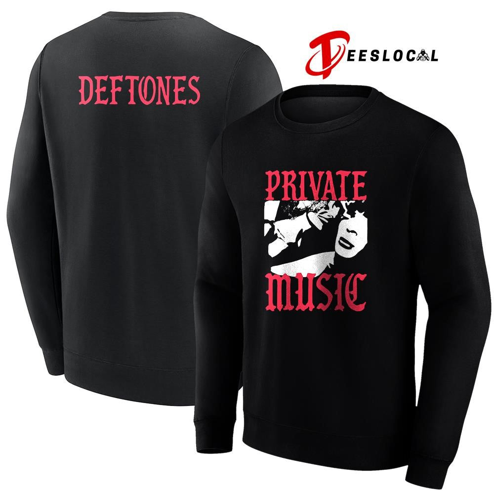 Deftone North America tour private music shirt
