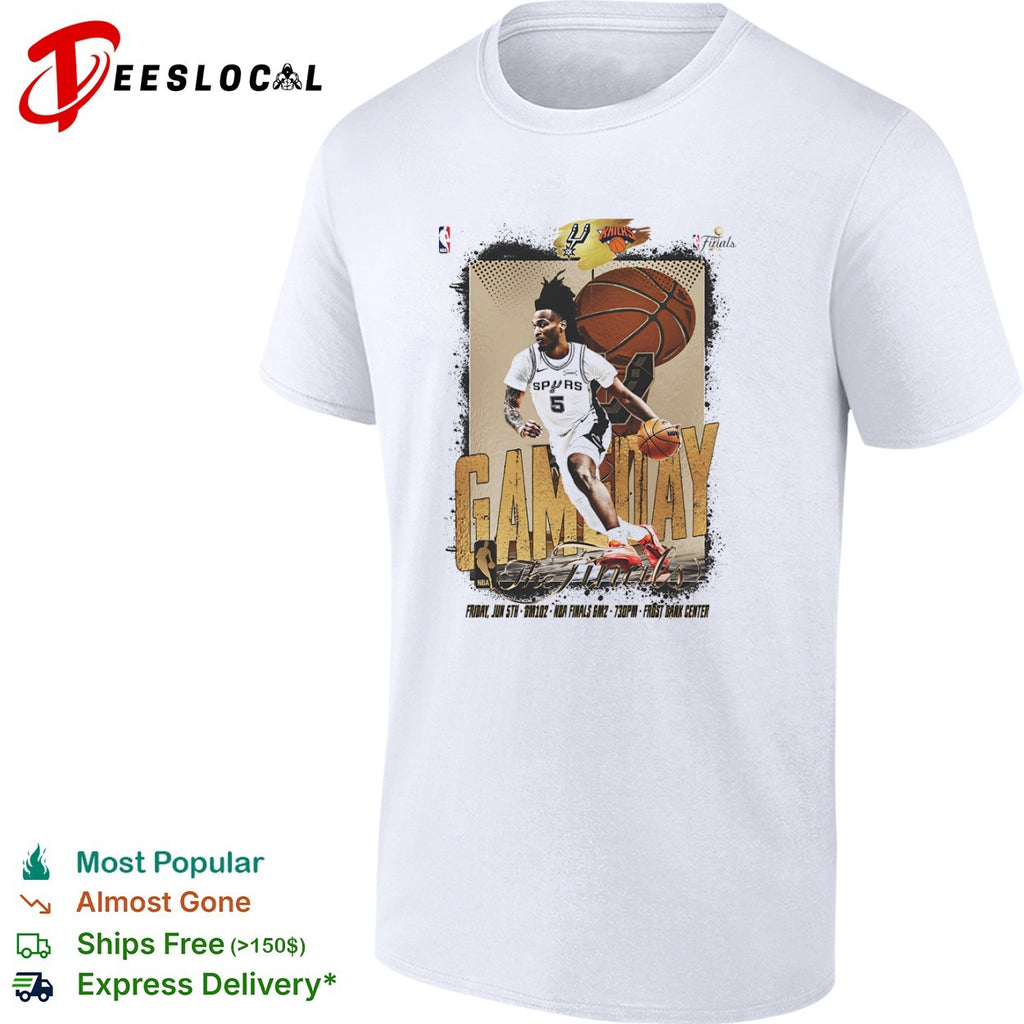 Dejounte Murray San Antonio Spurs NBA Finals Gameday Friday shirt