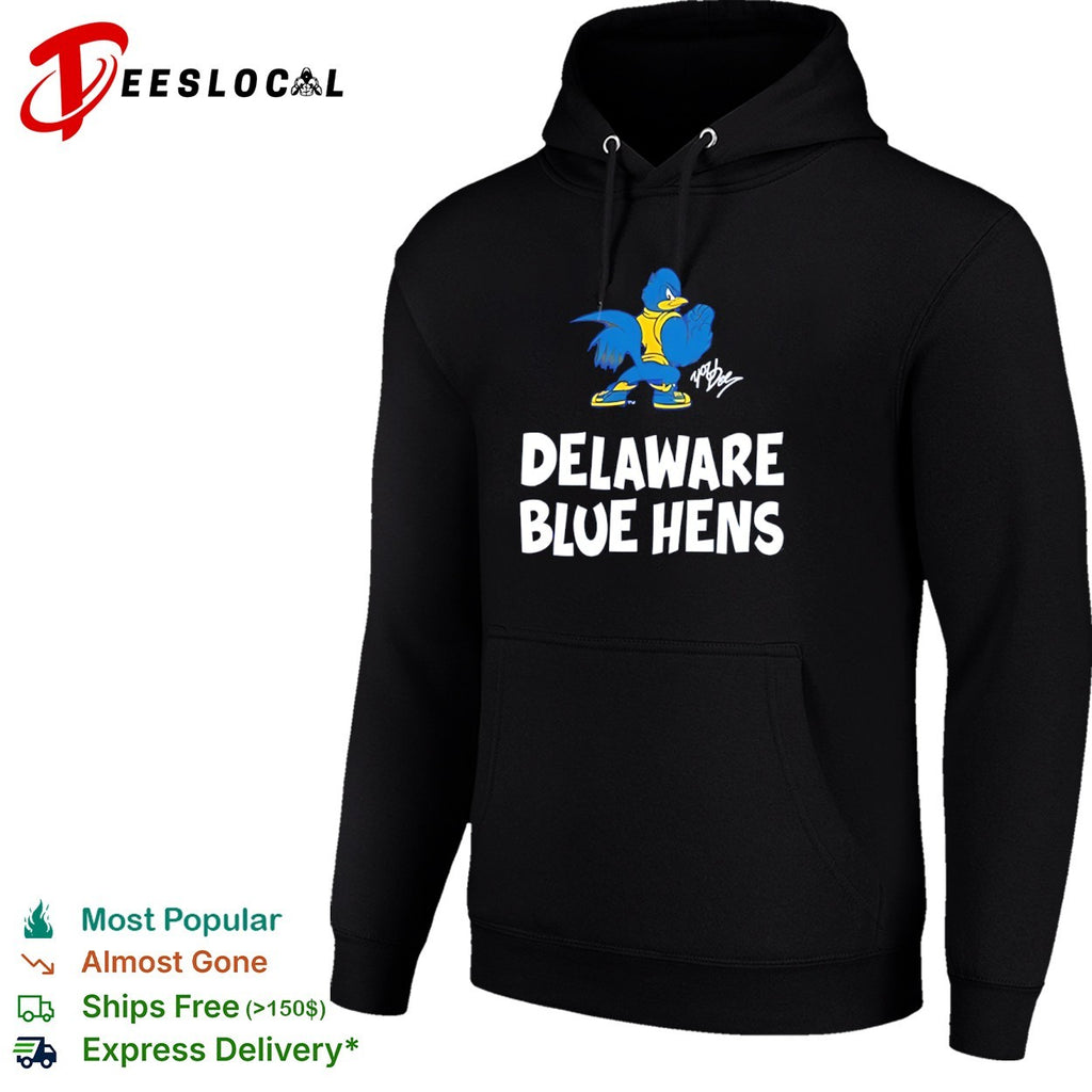 Delaware Blue Hens YoUDee mascot shirt