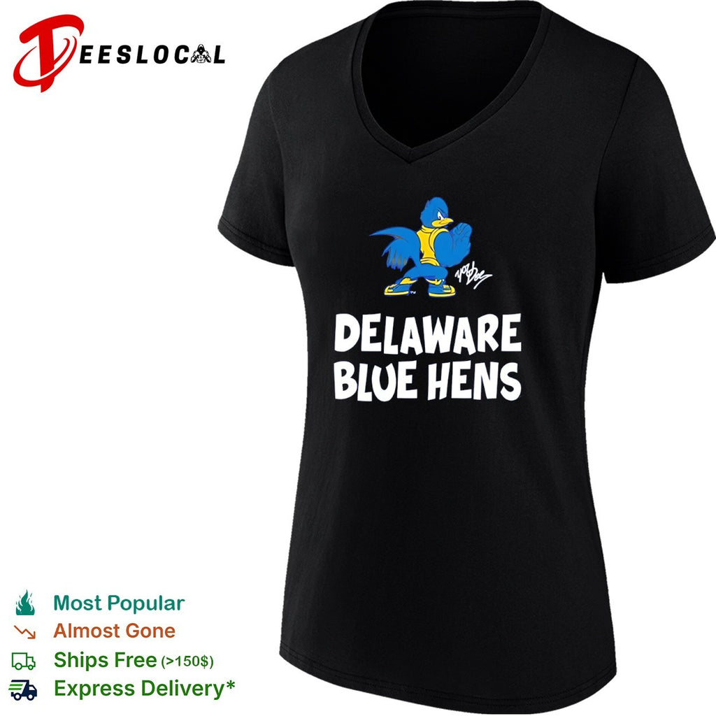 Delaware Blue Hens YoUDee mascot shirt