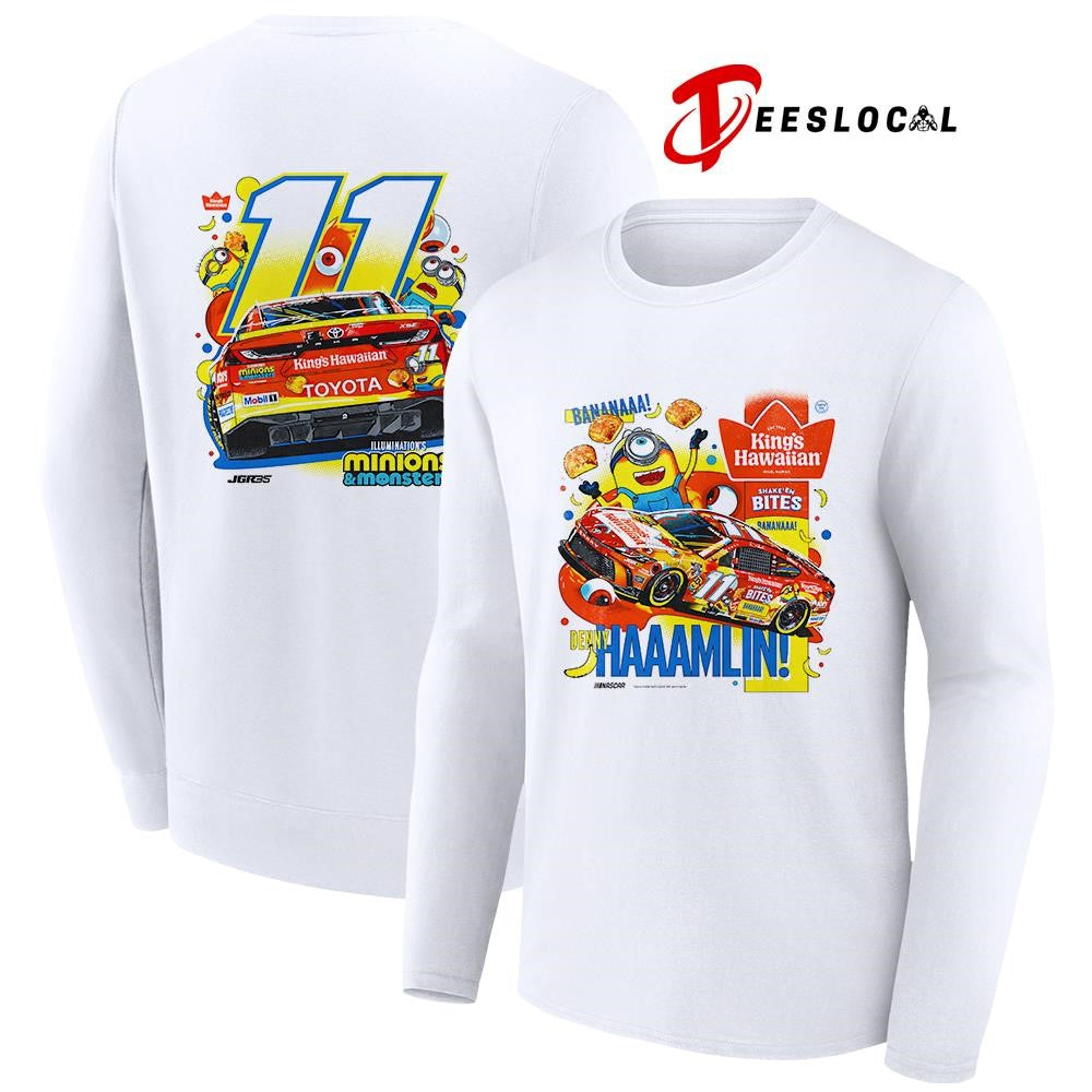 Denny Haaamlin Minions and monsters King’s Hawaiian shake ’em bite bananaaa shirt