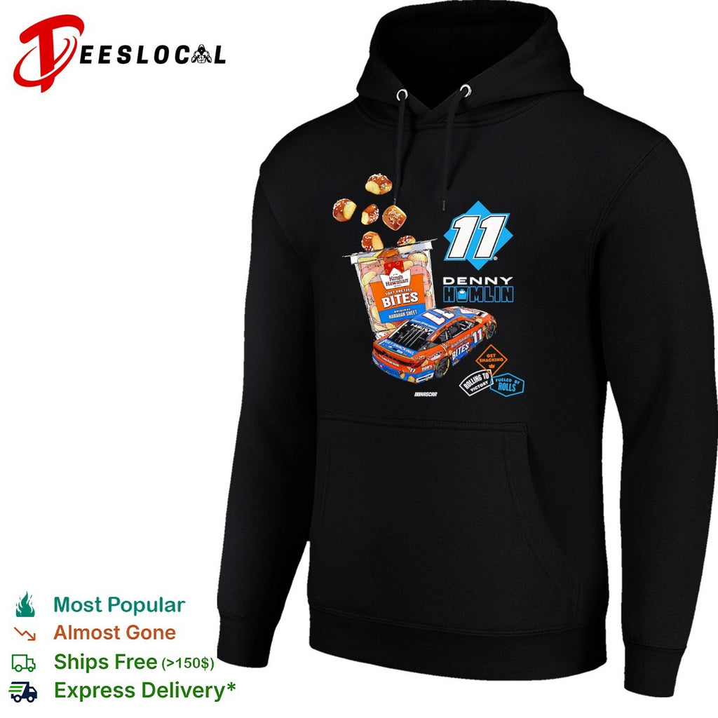 Denny Hamlin 11 Joe Gibbs Racing Nascar Kings Hawaiian Soft Pretzel Bites shirt