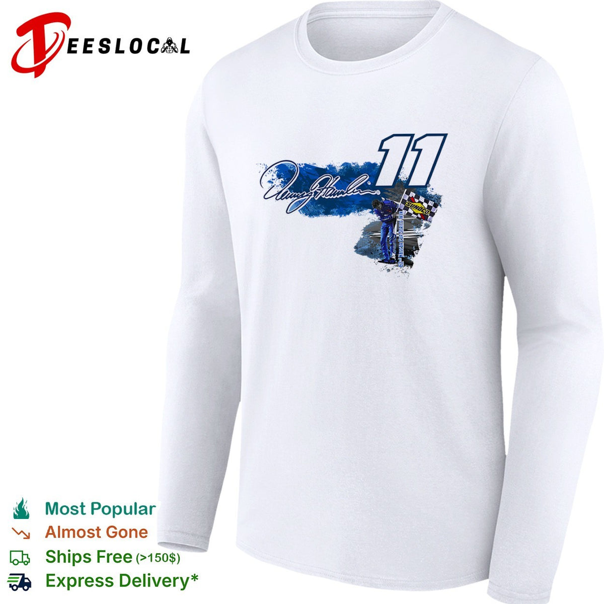 Denny Hamlin 11 NASCAR Cup Series Win Sunoco shirt