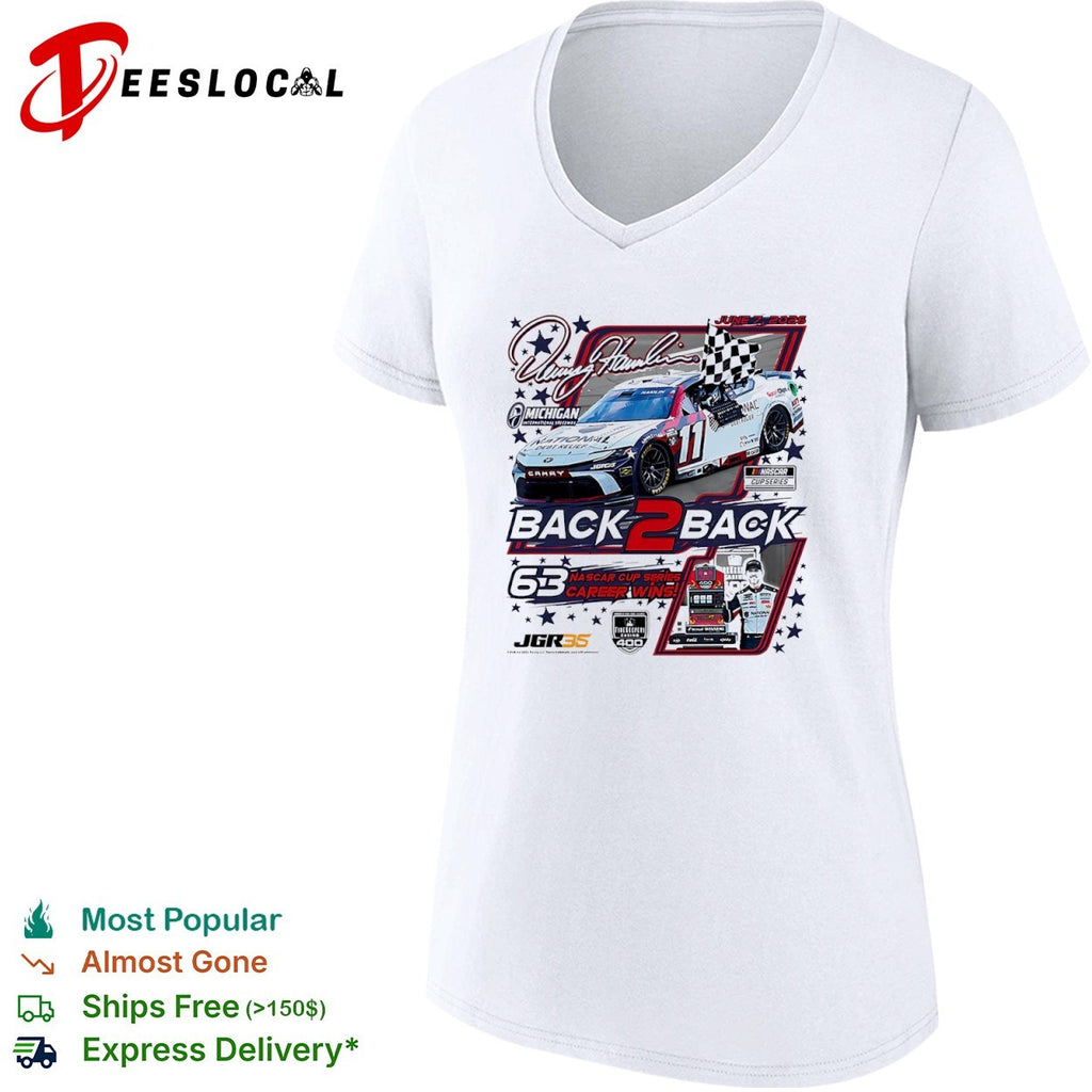Denny Hamlin Joe Gibbs Racing NASCAR Cup Series Michigan International Speedway shirt