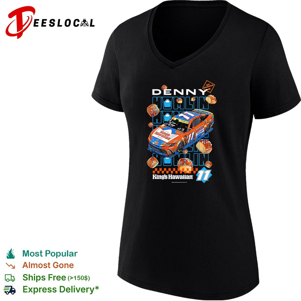 Denny Hamlin Joe Gibbs Racing NASCAR King’s Hawaiian Soft Pretzel Bites 11 shirt