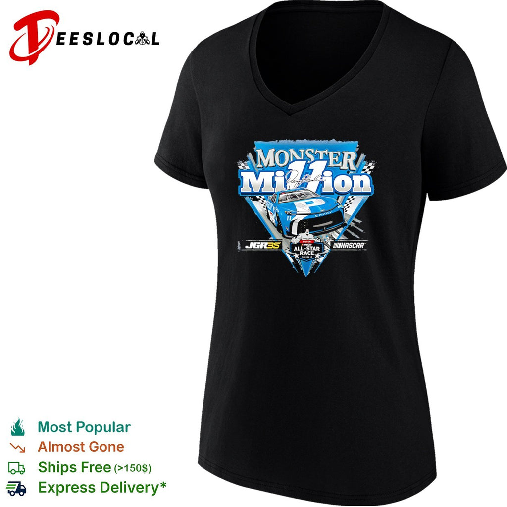 Denny Hamlin Monster Million NASCAR Dover All Star Race 2024 JGR35 Toyota Camry shirt